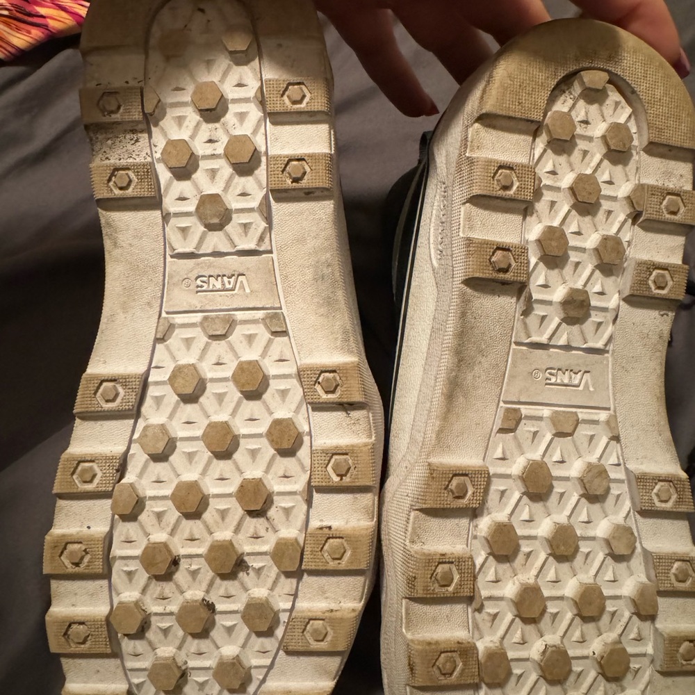 Platform Glitter Vans - image 3